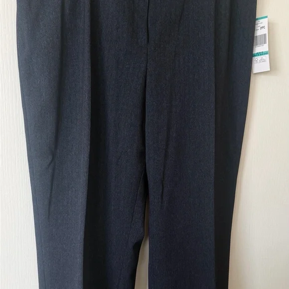 Le Suit Navy Blue Herringbone Two-piece Suit blazer and trousers New with tags - Picture 9 of 14